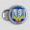 Значок Гимназия №192 Изготовление детям Ученикам с Эмблемой (металл). Любой размер. Рассчитаем цены от размера и тиража. Фото № 1